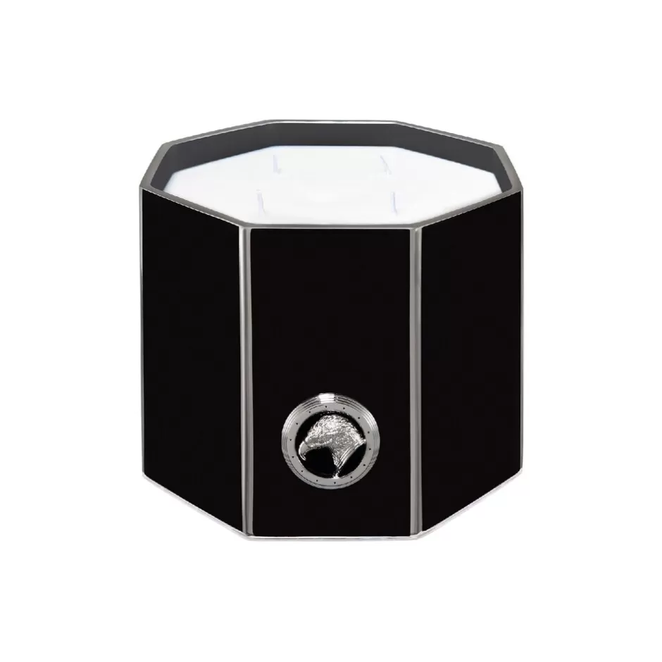 BLACK & PLATINUM LARGE OCTAGONAL SCENTED CANDLE | Stefano Ricci Sale
