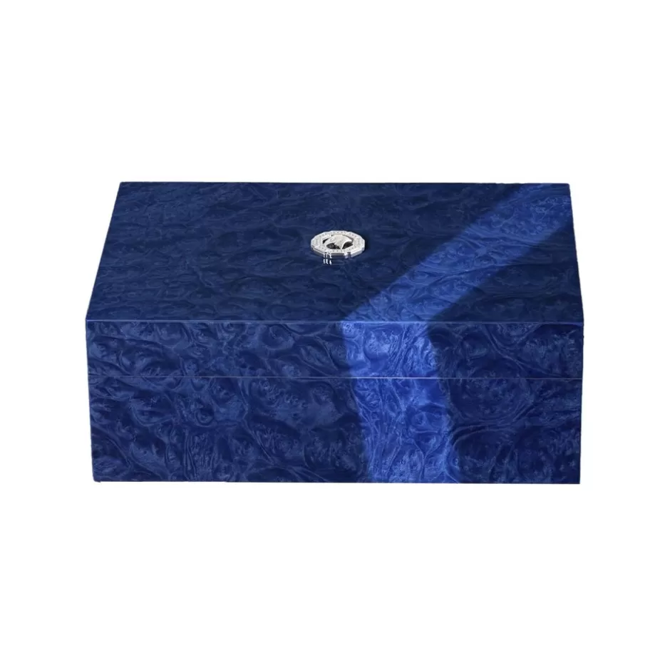 BRIAR WOOD 20 CIGAR DESK HUMIDOR | Stefano Ricci Clearance