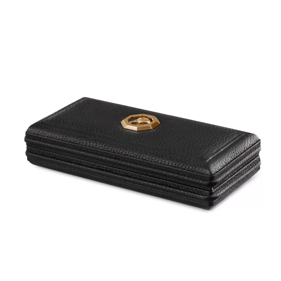 CALFSKIN LEATHER CIGAR CASE (3 CIGARS) | Stefano Ricci Best