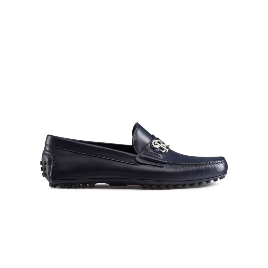 CALFSKIN LEATHER DRIVING SHOES | Stefano Ricci Fashion