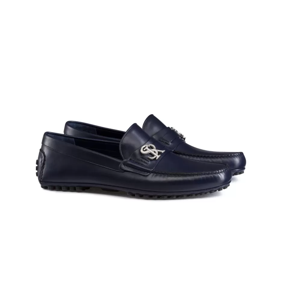 CALFSKIN LEATHER DRIVING SHOES | Stefano Ricci Fashion