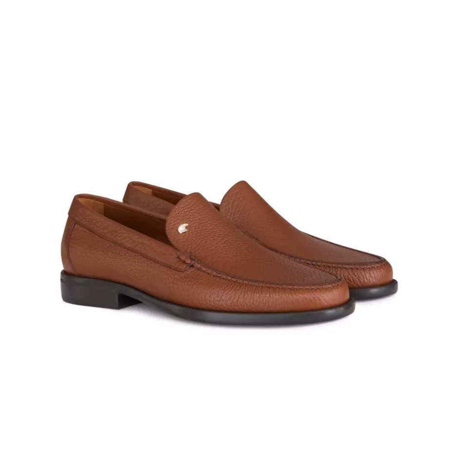 CALFSKIN LEATHER LOAFERS | Stefano Ricci Store