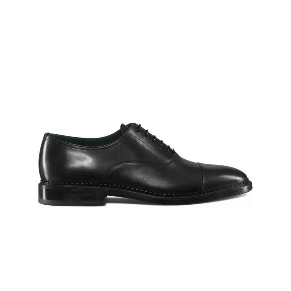 CALFSKIN LEATHER OXFORD SHOES | Stefano Ricci Clearance