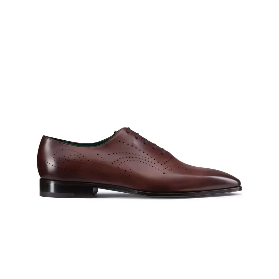 CALFSKIN LEATHER OXFORD SHOES | Stefano Ricci Outlet