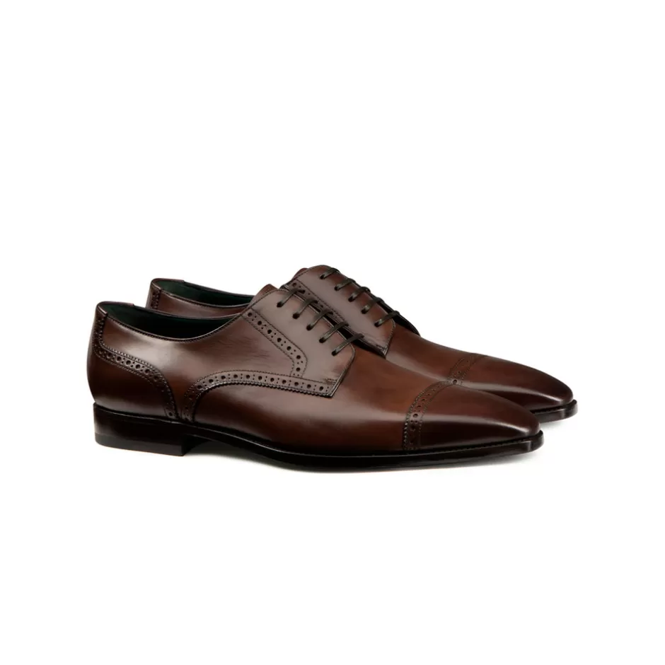 CALFSKIN LEATHER OXFORD SHOES | Stefano Ricci Flash Sale