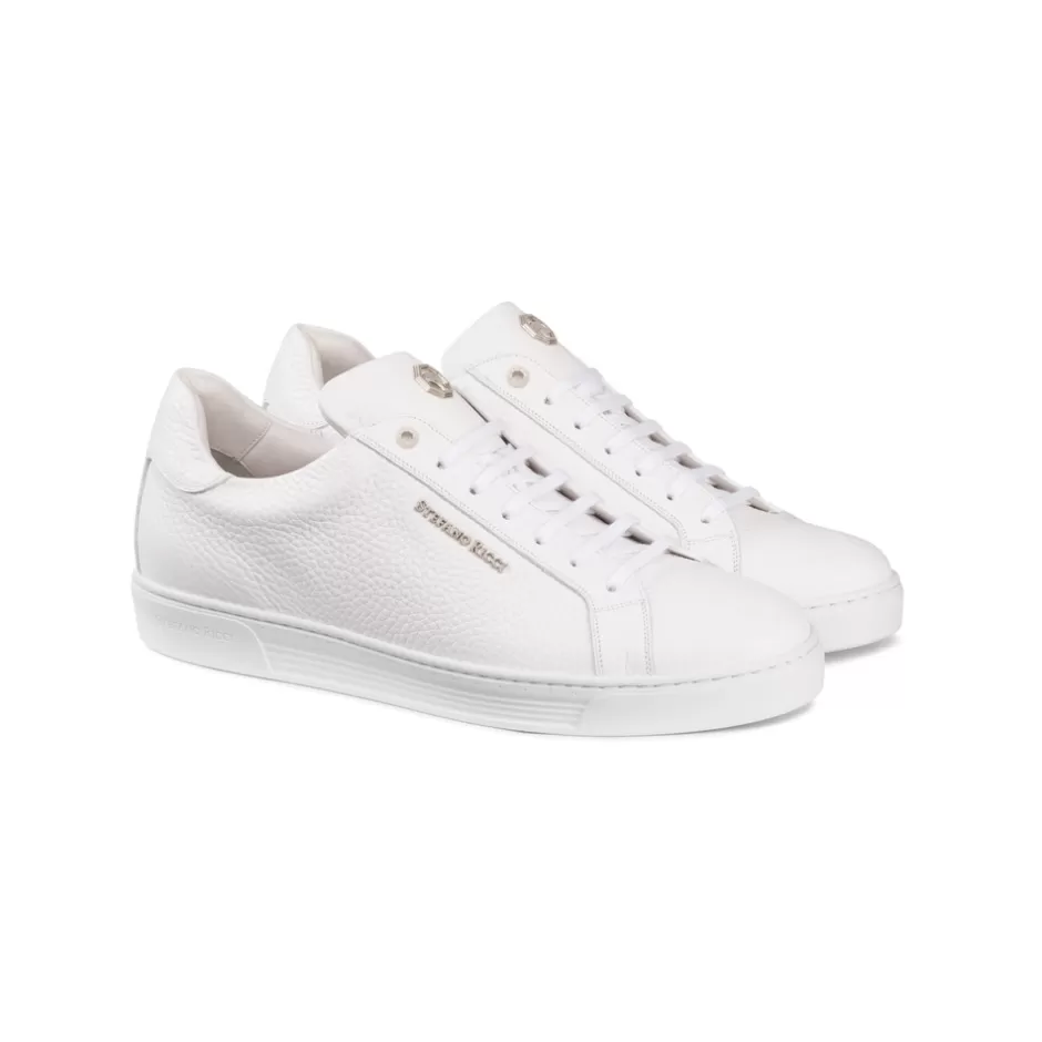 CALFSKIN LEATHER SNEAKERS | Stefano Ricci Cheap