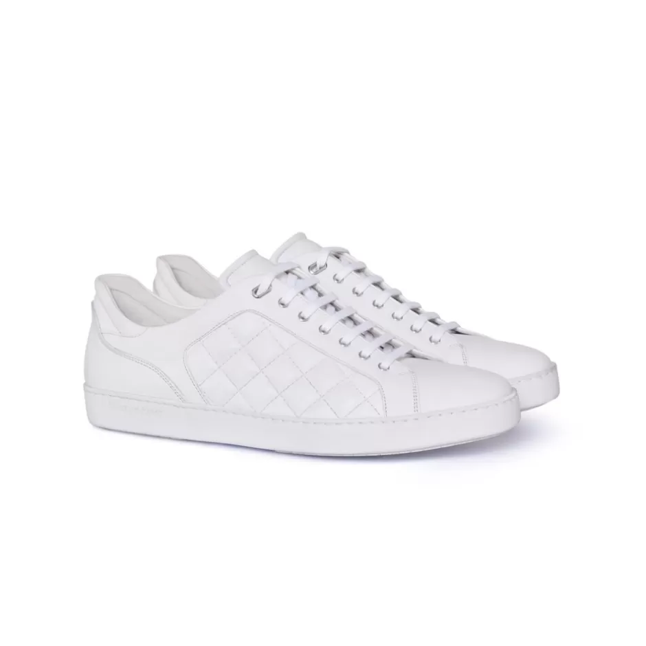 CALFSKIN LEATHER SNEAKERS | Stefano Ricci Shop
