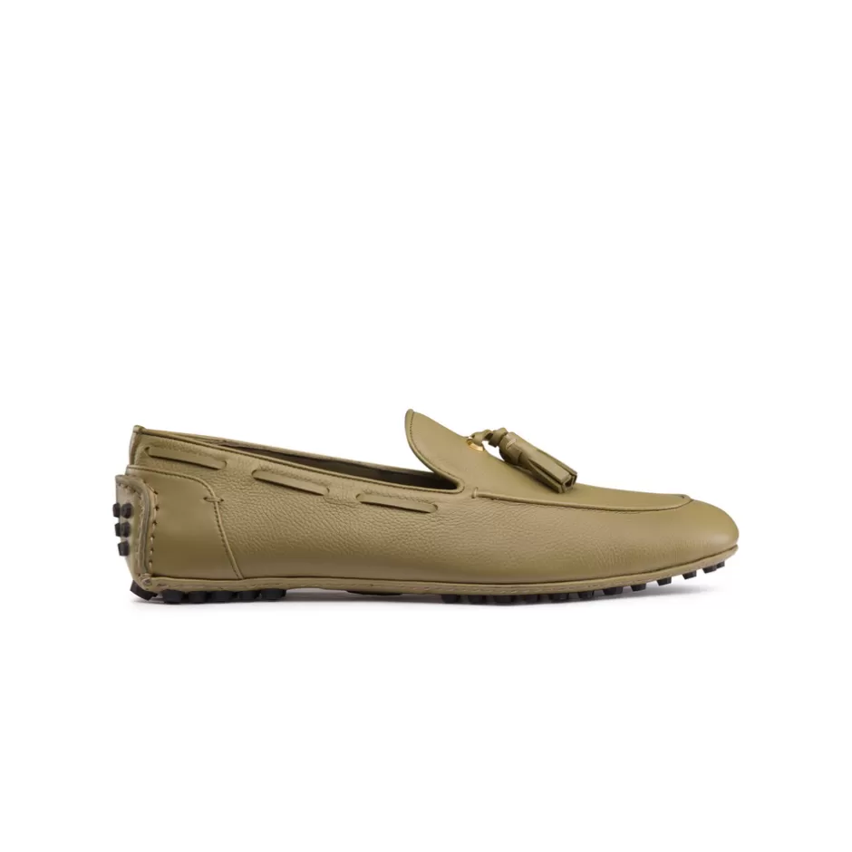 CALFSKIN LEATHER TASSEL DRIVING SHOES | Stefano Ricci Flash Sale