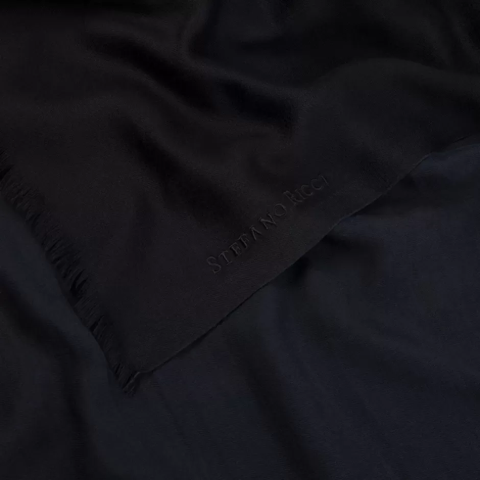 CASHMERE AND COTTON BLEND SCARF | Stefano Ricci Discount