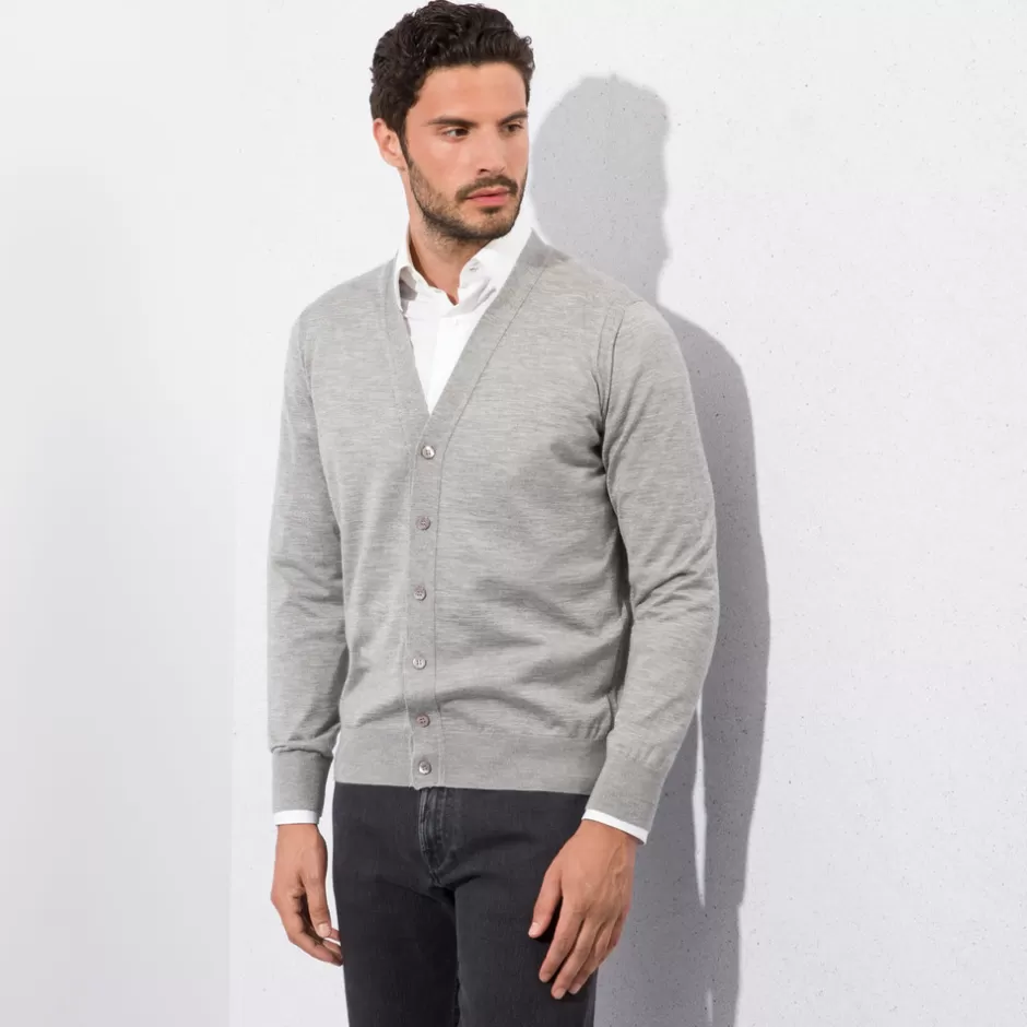 CASHMERE AND SILK CARDIGAN | Stefano Ricci Outlet
