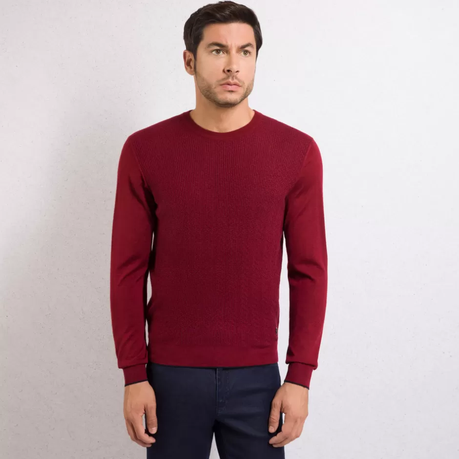 CASHMERE AND SILK CREW NECK SWEATER | Stefano Ricci Clearance