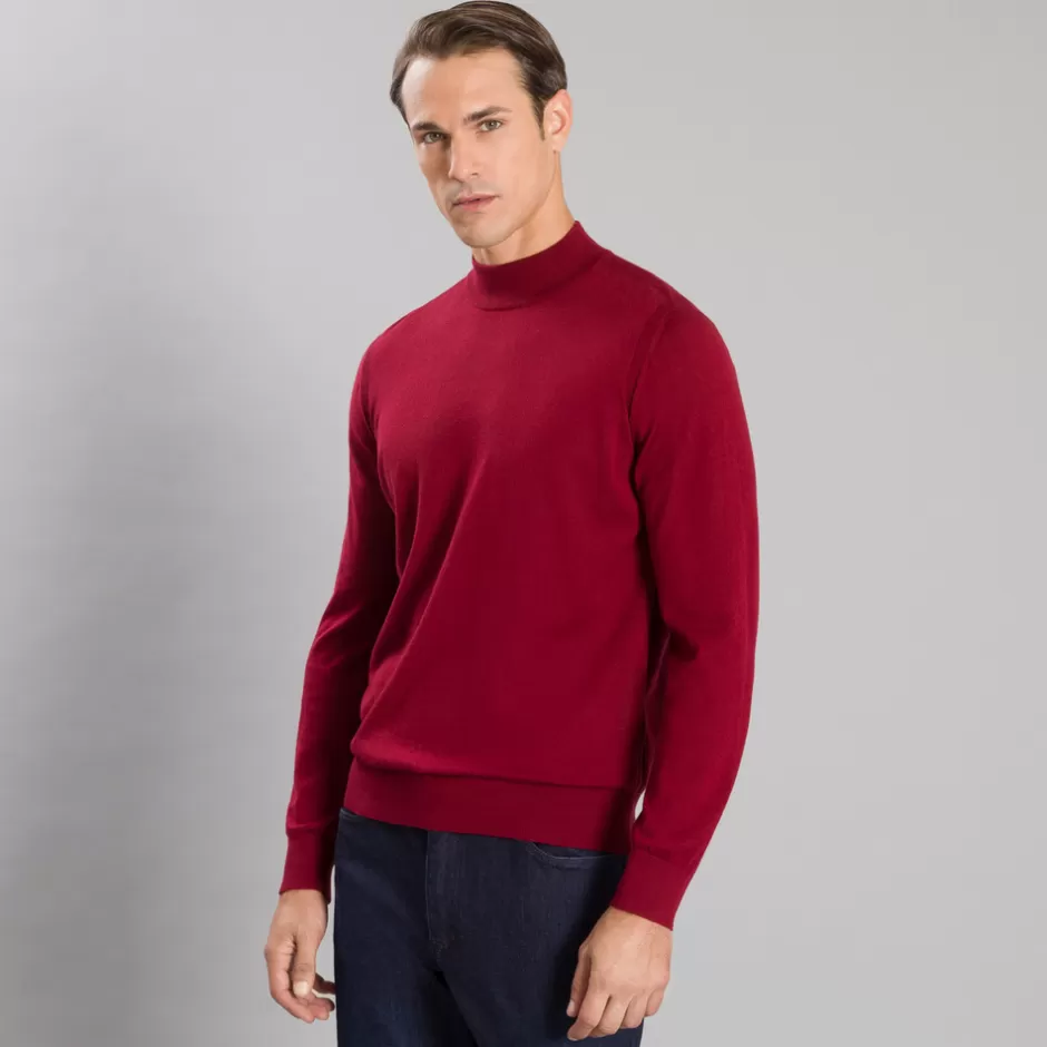 CASHMERE AND SILK MOCK NECK SWEATER | Stefano Ricci Cheap