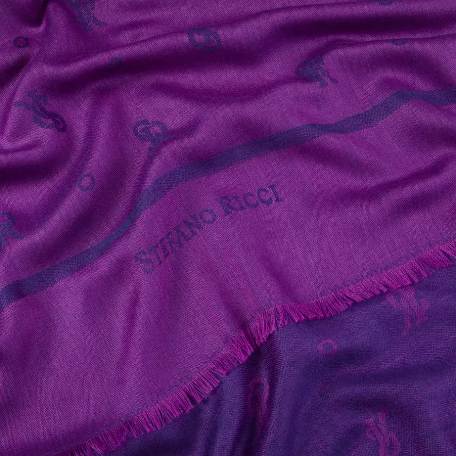 CASHMERE AND SILK SCARF | Stefano Ricci Discount