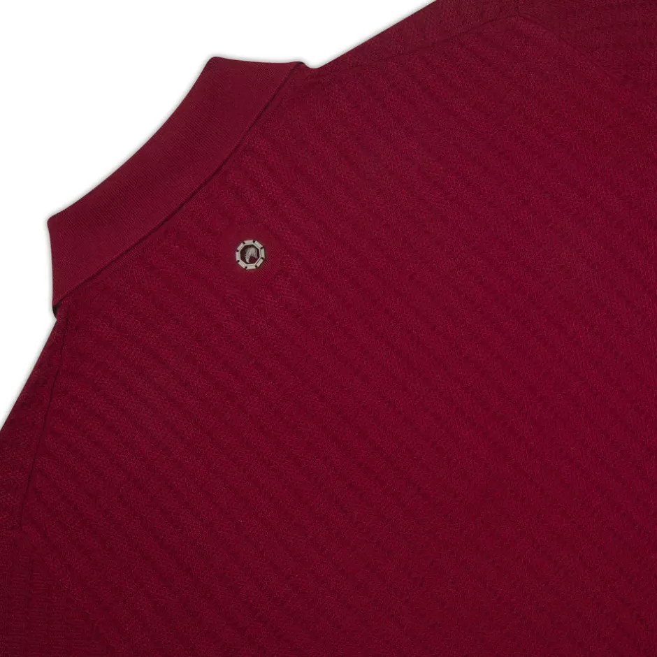 CASHMERE AND SILK ZIP POLO SHIRT | Stefano Ricci Discount