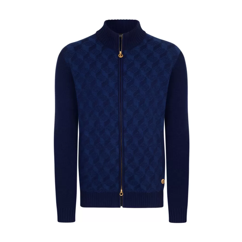 CASHMERE KNIT BLOUSON | Stefano Ricci Sale