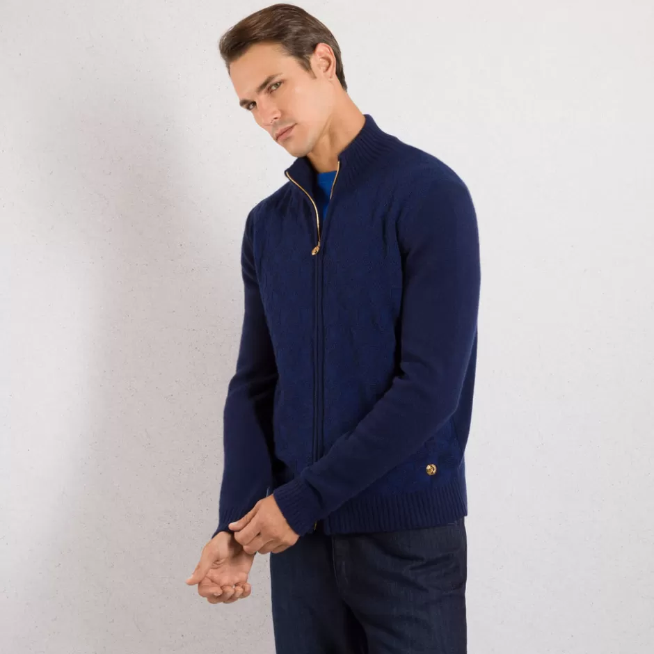 CASHMERE KNIT BLOUSON | Stefano Ricci Sale