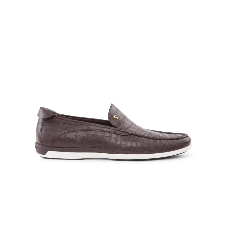 CASUAL CROCODILE LOAFERS | Stefano Ricci Shop