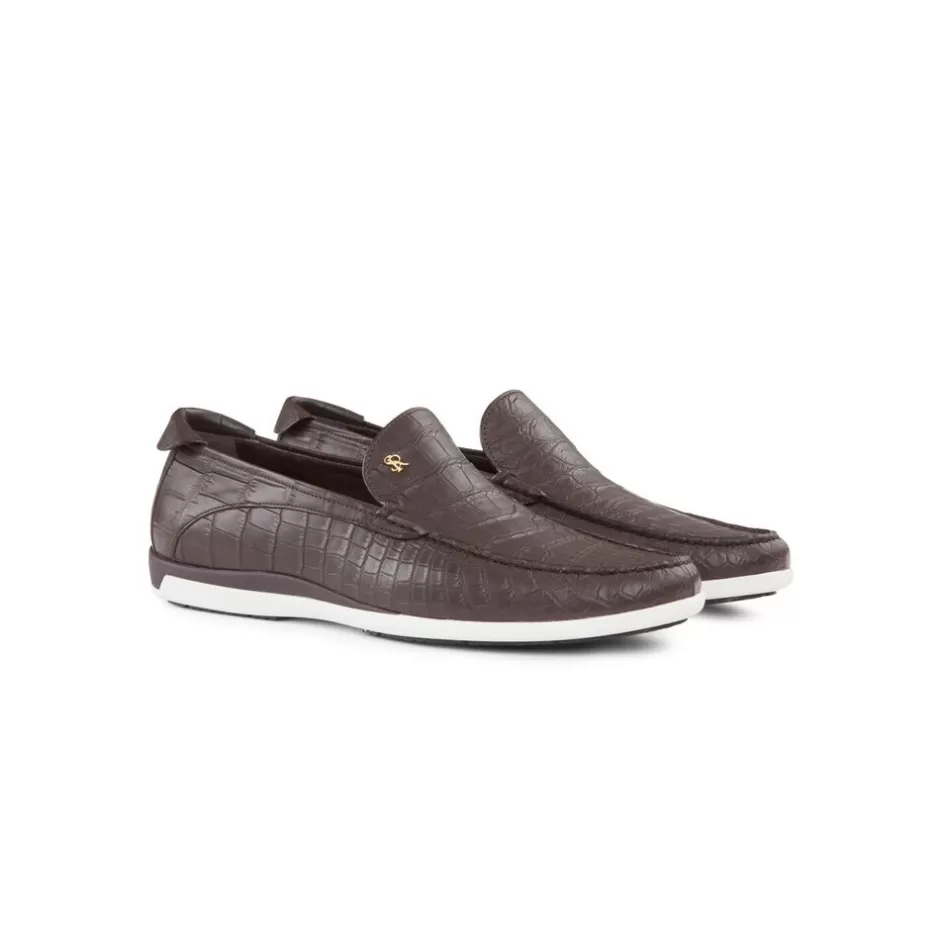 CASUAL CROCODILE LOAFERS | Stefano Ricci Shop