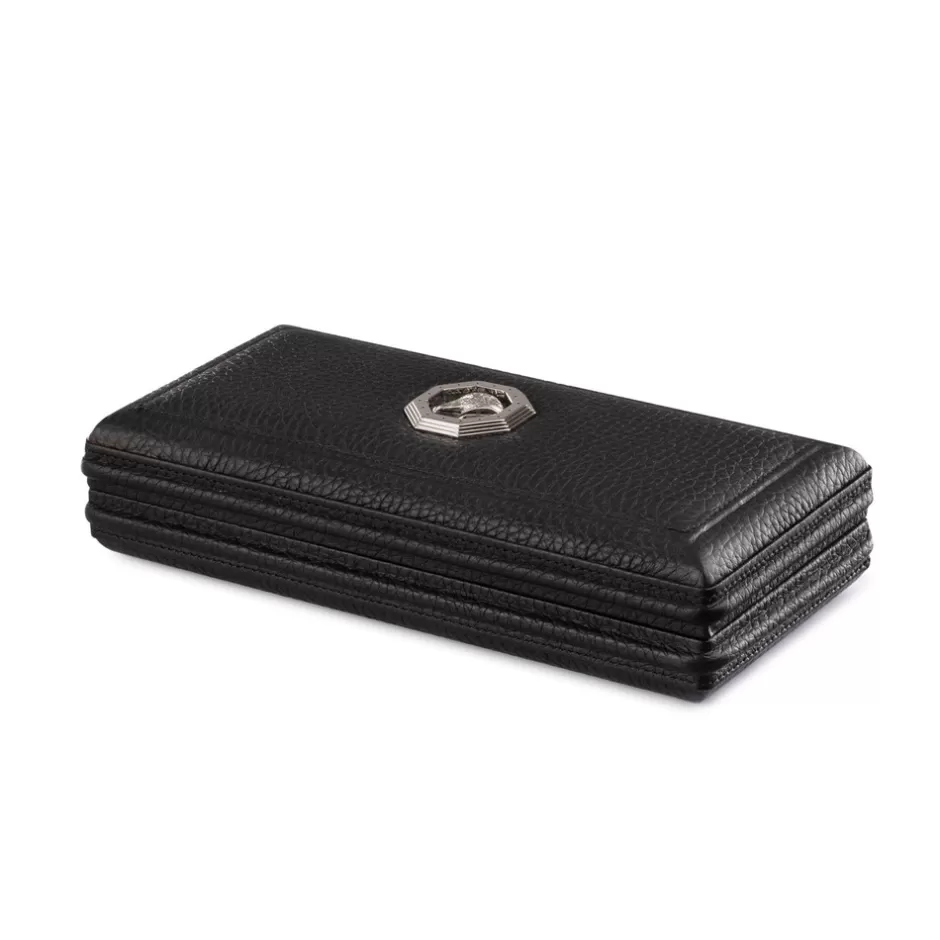 CIGAR CASE FOR 3 CIGARS IN CALFSKIN LEATHER | Stefano Ricci Cheap