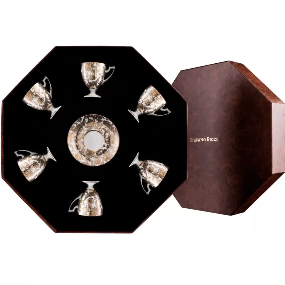 COFFEE CUPS GIFT BOX IMPERIAL BOTTICELLI | Stefano Ricci Hot