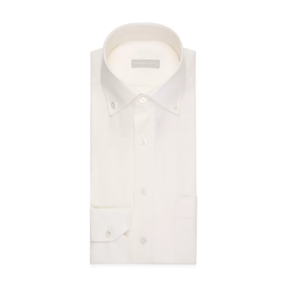 COTTON AND CASHMERE NOVARA SHIRT | Stefano Ricci Clearance