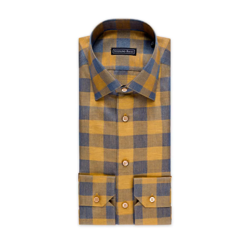 COTTON AND LINEN ALBA SHIRT | Stefano Ricci Cheap