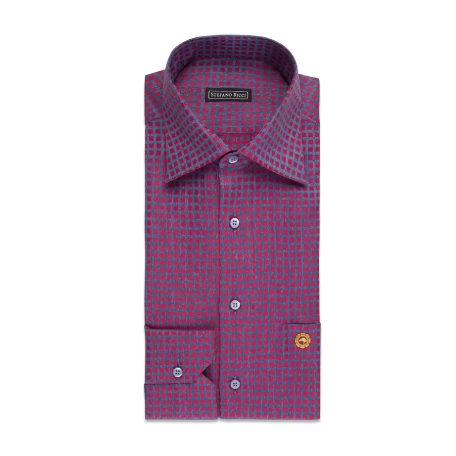 COTTON AND LINEN ALBA SHIRT | Stefano Ricci Flash Sale