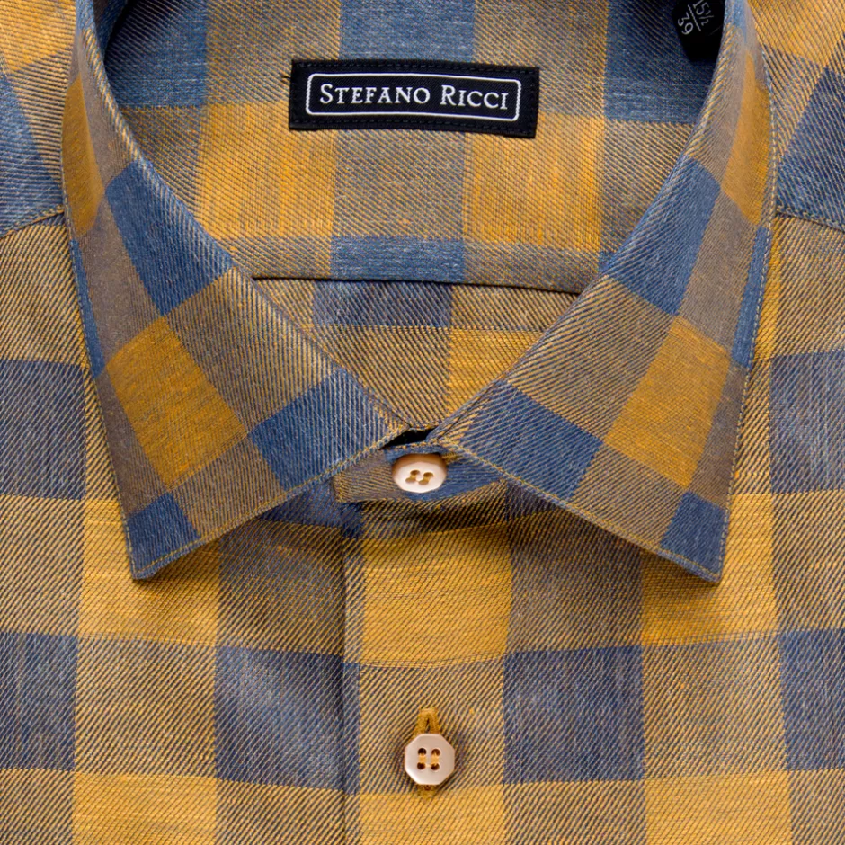 COTTON AND LINEN ALBA SHIRT | Stefano Ricci Cheap