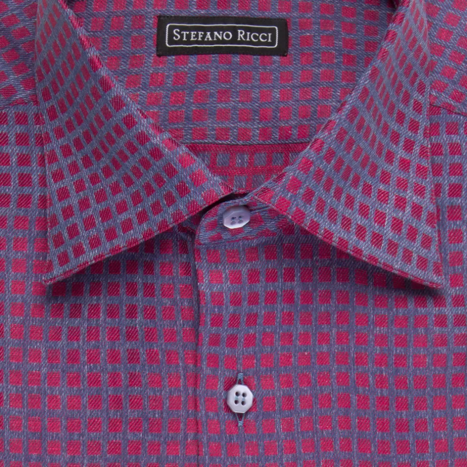 COTTON AND LINEN ALBA SHIRT | Stefano Ricci Flash Sale