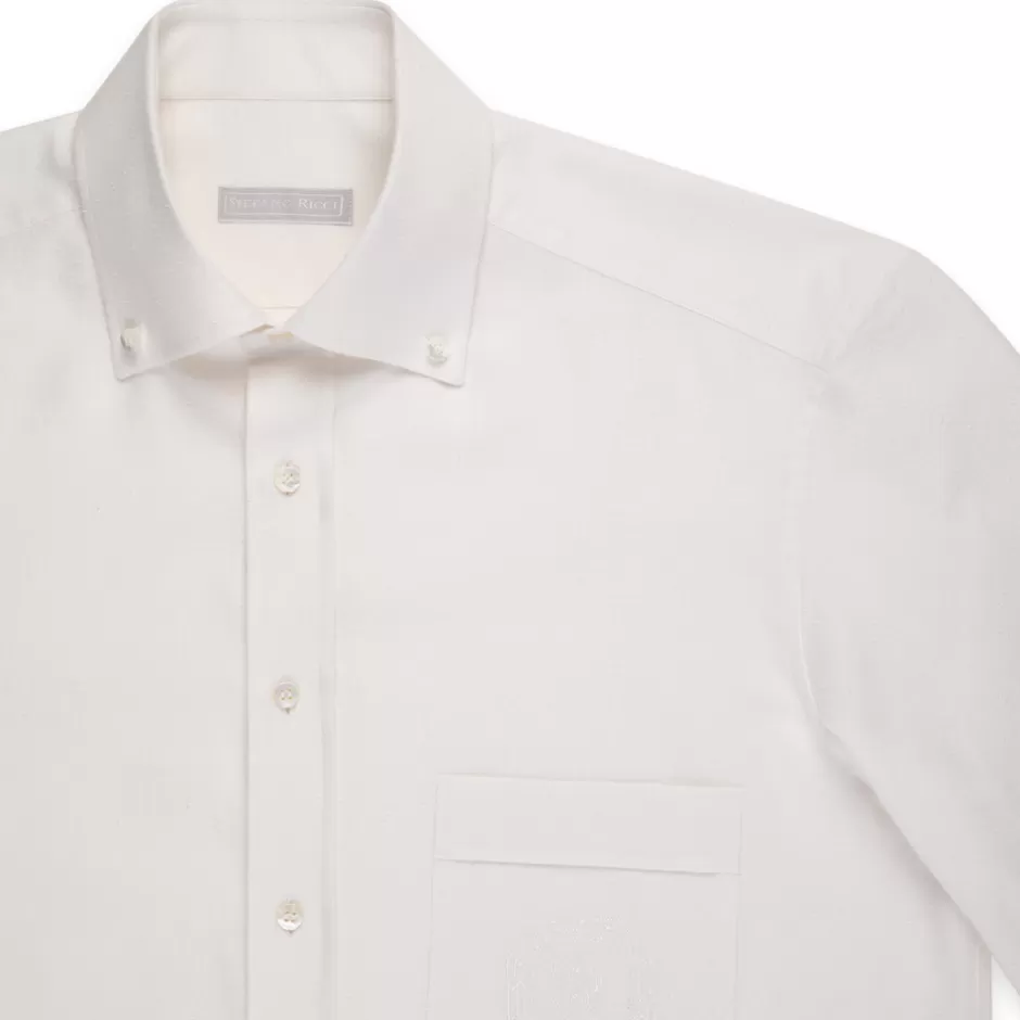 COTTON AND SILK NOVARA SHIRT | Stefano Ricci Clearance