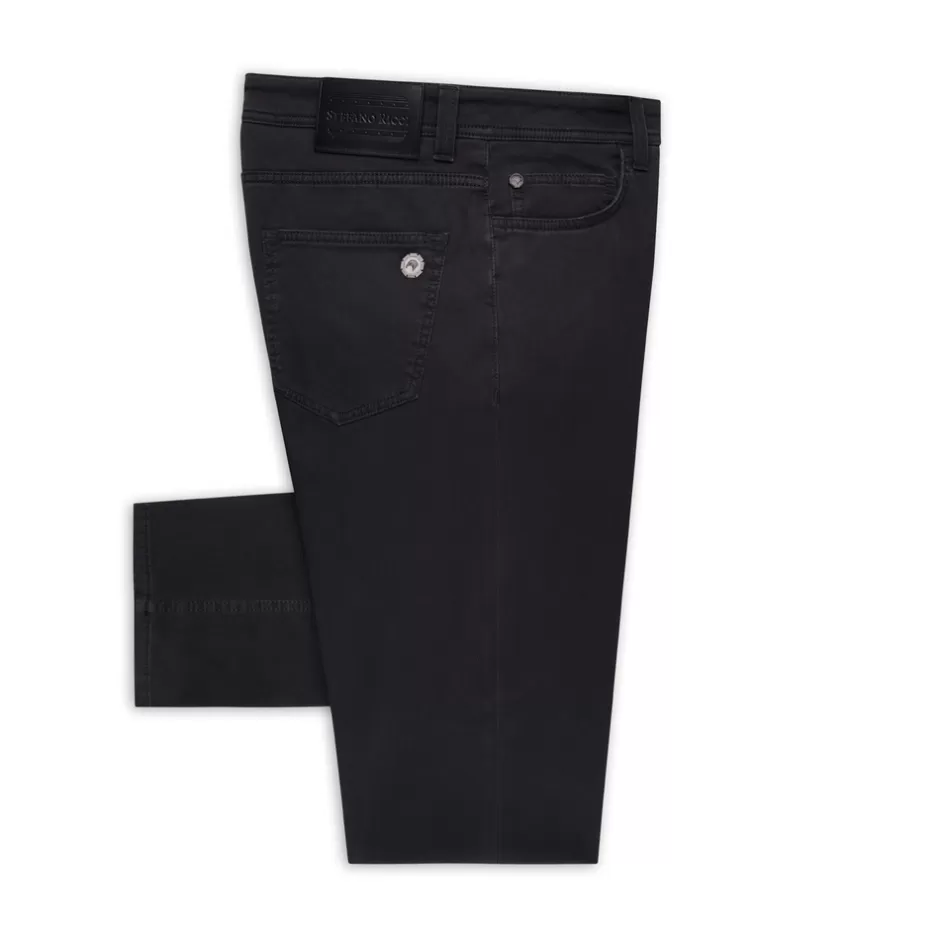 COTTON BLEND COMFORT FIT JEANS | Stefano Ricci Fashion