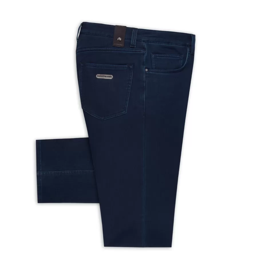 COTTON BLEND TAPERED JEANS | Stefano Ricci Store