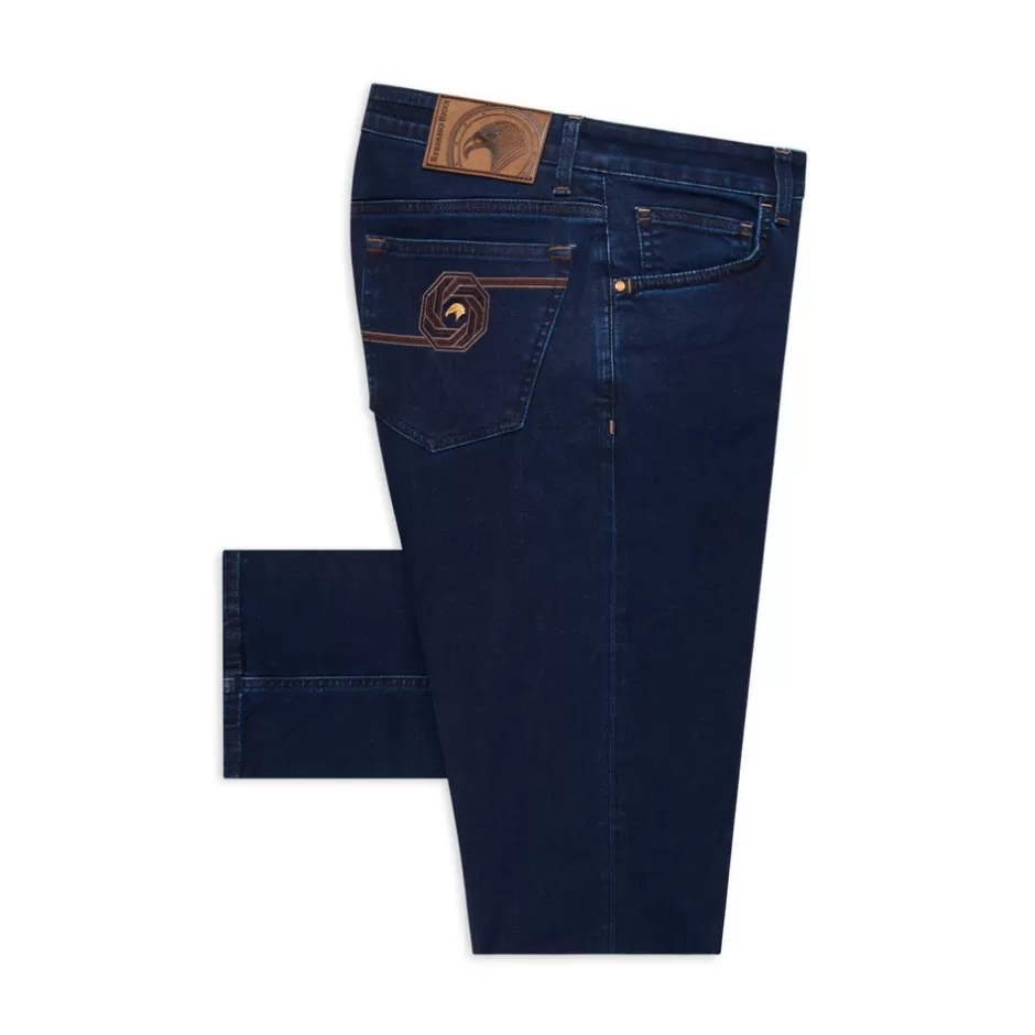 COTTON BLEND TAPERED JEANS | Stefano Ricci Cheap