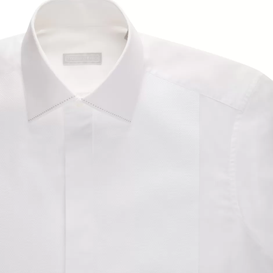 COTTON TUXEDO SHIRT | Stefano Ricci Fashion