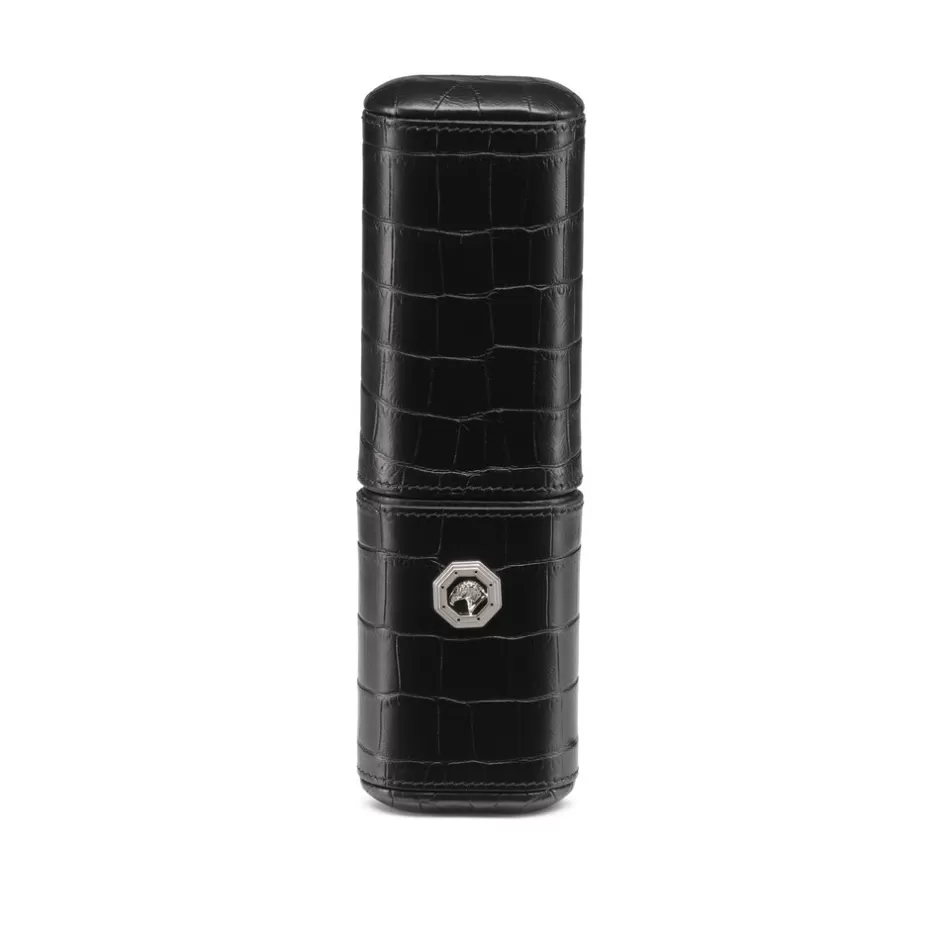 CROCODILE LEATHER CIGAR HOLDER (2 CIGARS) | Stefano Ricci Cheap