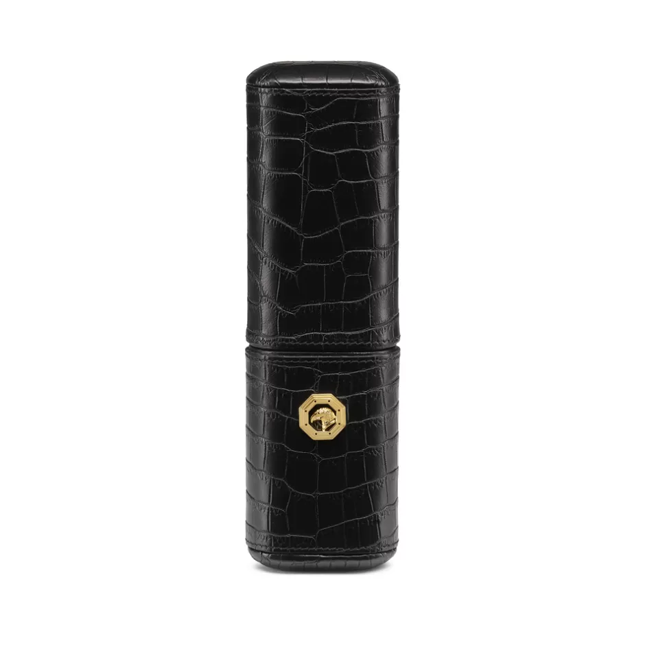 CROCODILE LEATHER CIGAR HOLDER (2 CIGARS) | Stefano Ricci Best Sale