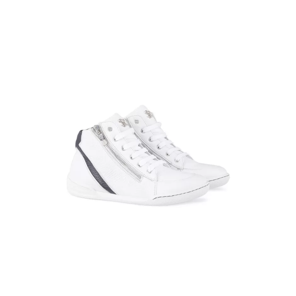 DEERSKIN HIGH-TOP SNEAKERS | Stefano Ricci Hot