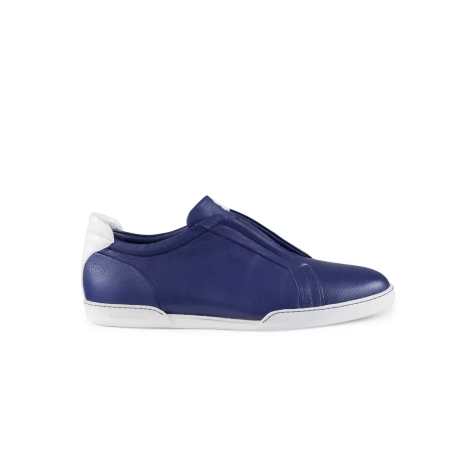 DEERSKIN LEATHER SLIP ON SNEAKERS | Stefano Ricci Flash Sale