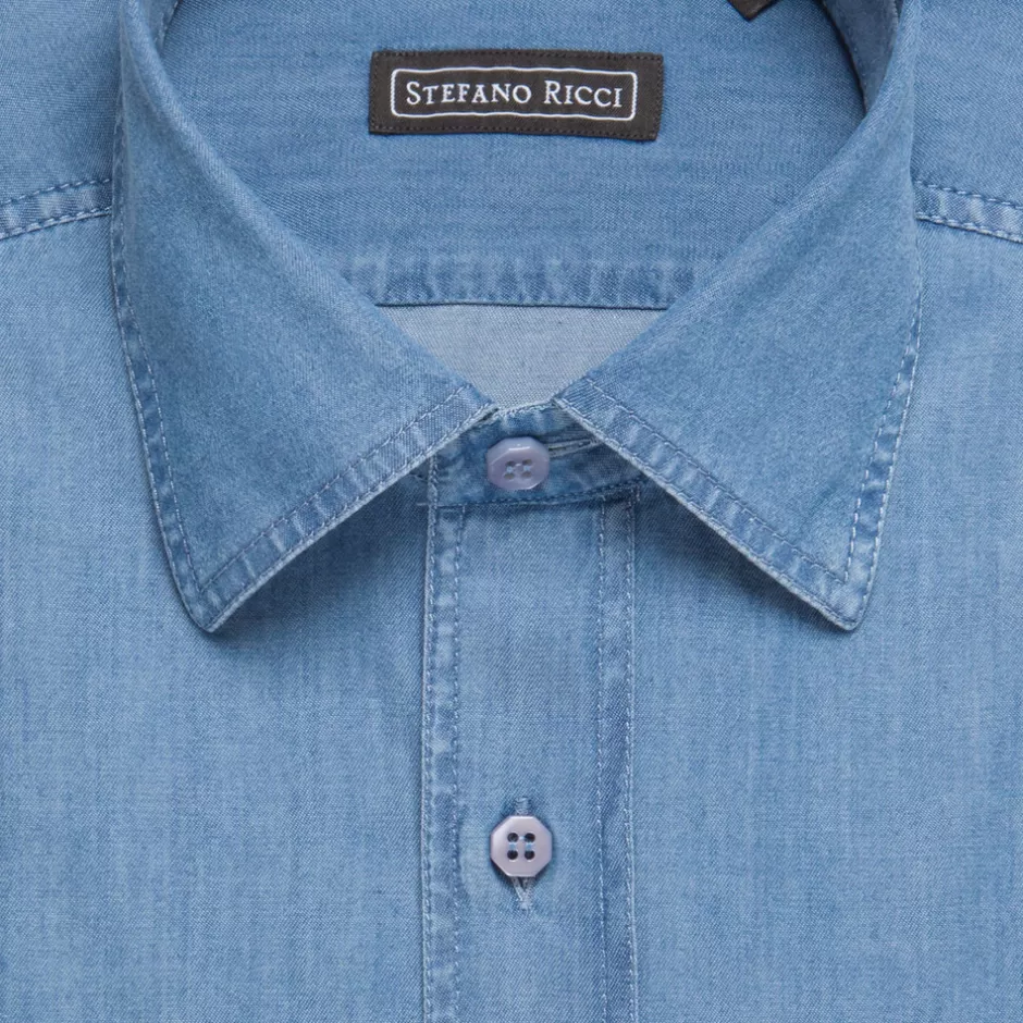 HANDMADE RUST SHIRT | Stefano Ricci Sale