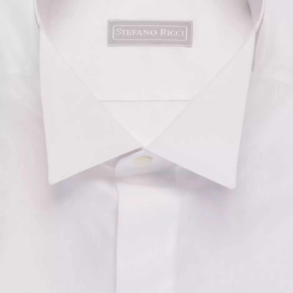 HANDMADE TUXEDO SHIRT | Stefano Ricci Best Sale