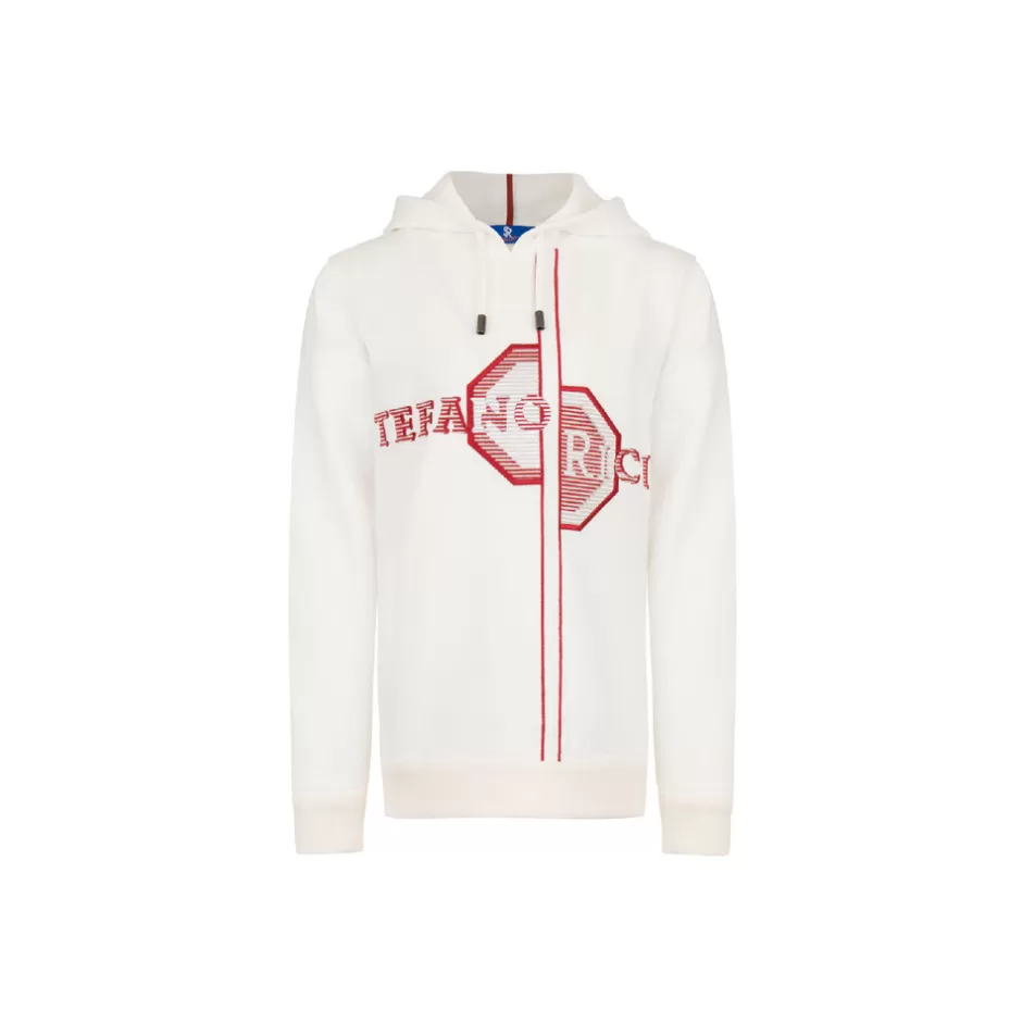 HOODED JOGGING SWEATSHIRT | Stefano Ricci Discount