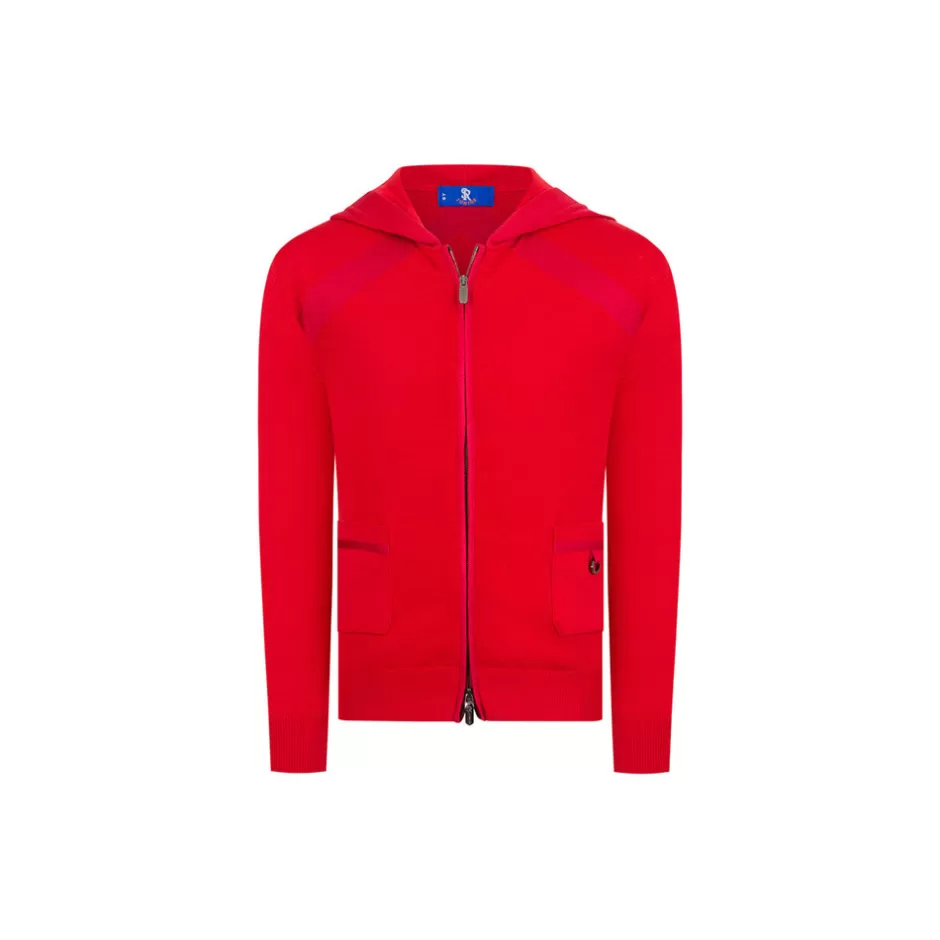 HOODED ZIP BLOUSON | Stefano Ricci Discount