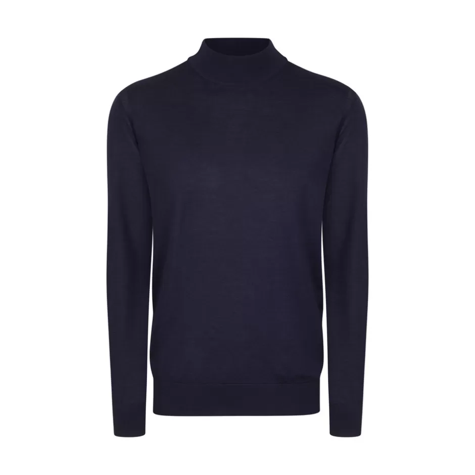 KNIT MOCKNECK SWEATER | Stefano Ricci New