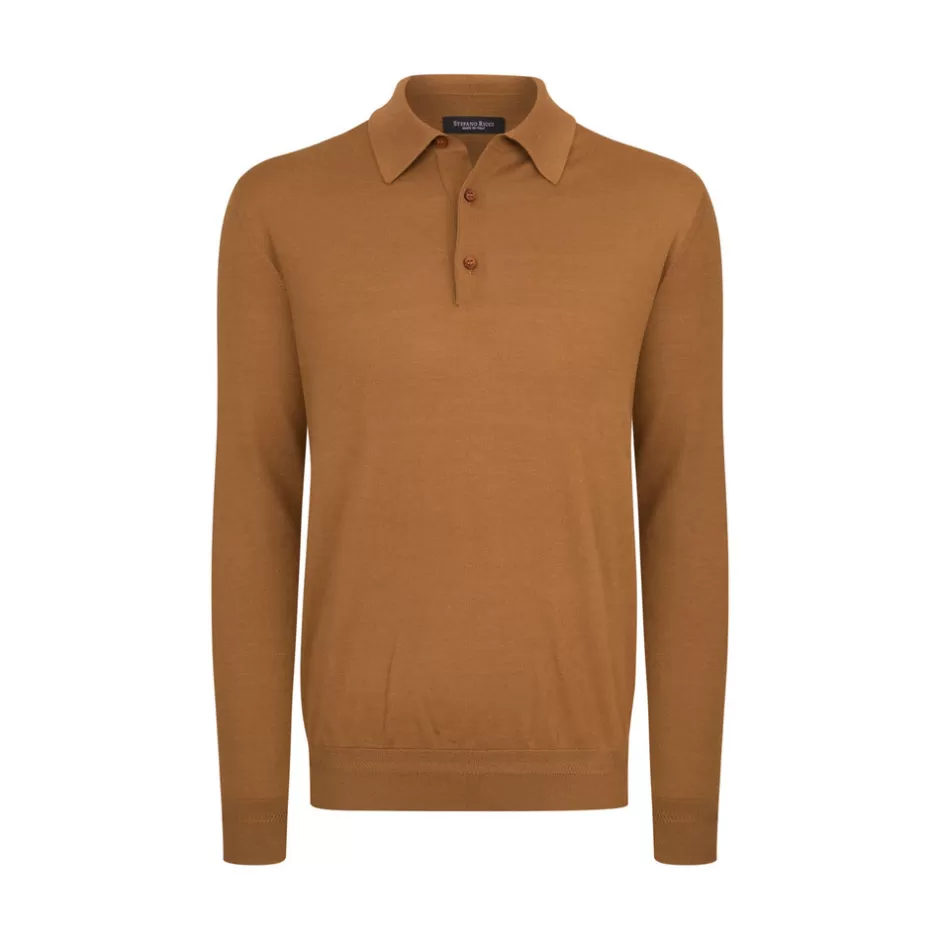 KNIT THREE-BUTTON POLO | Stefano Ricci Shop