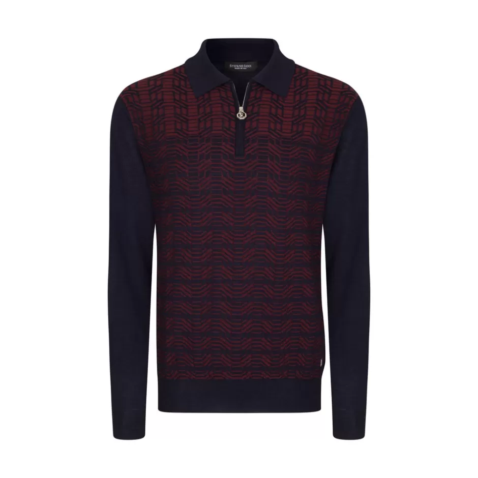 KNIT ZIP POLO | Stefano Ricci Clearance