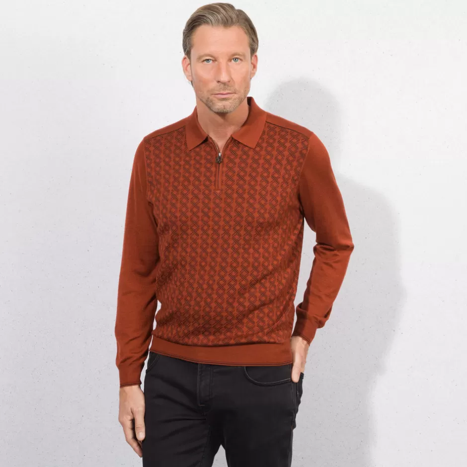 KNIT ZIP POLO | Stefano Ricci Online