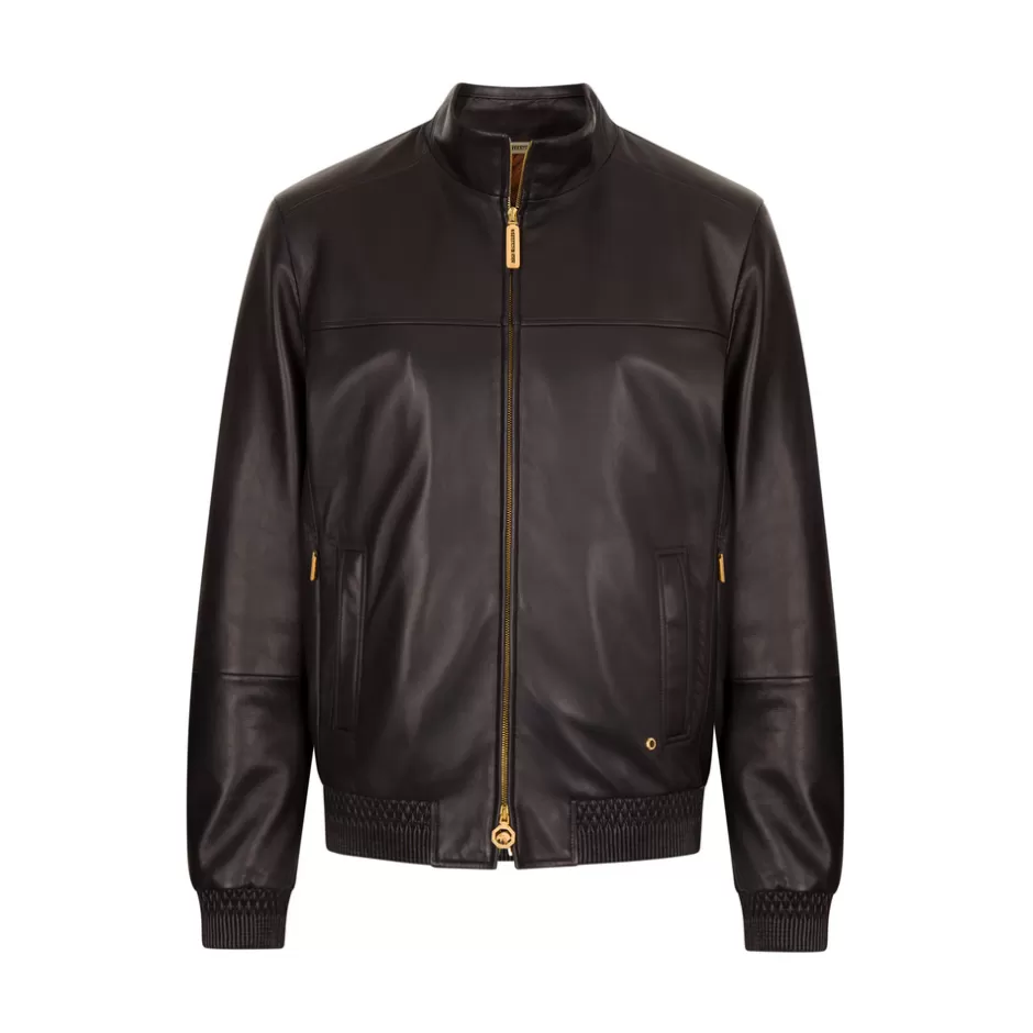 LAMBSKIN LEATHER BLOUSON | Stefano Ricci Fashion