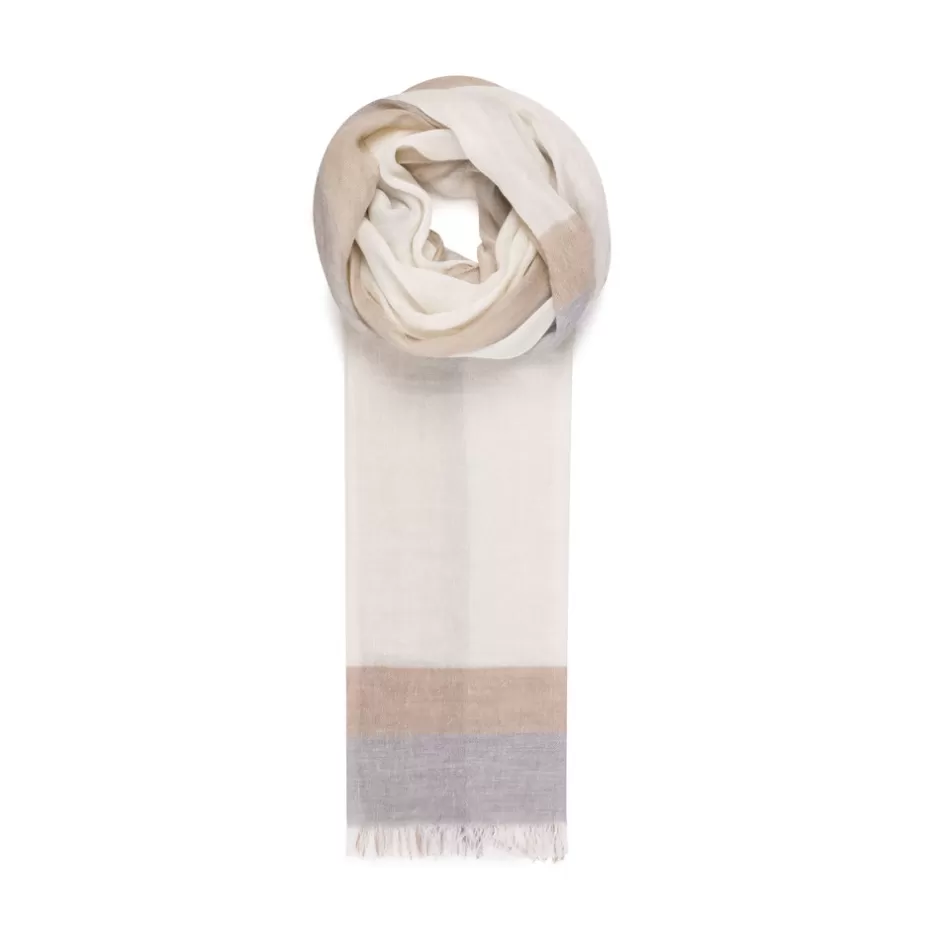 LINEN AND CASHMERE SCARF | Stefano Ricci New