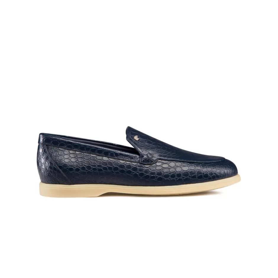 MATTED CROCODILE LEATHER LOAFERS | Stefano Ricci Clearance
