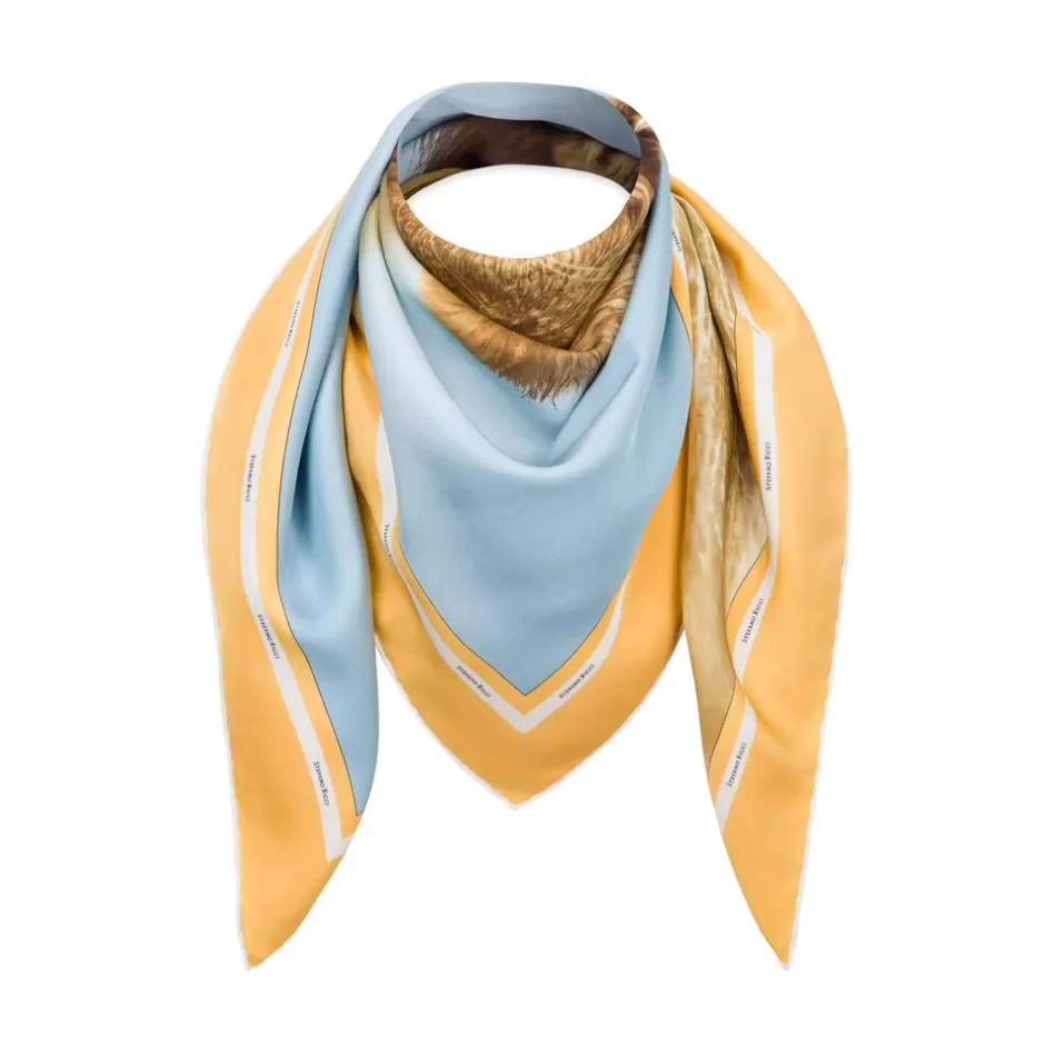 PRINTED SILK FOULARD | Stefano Ricci New